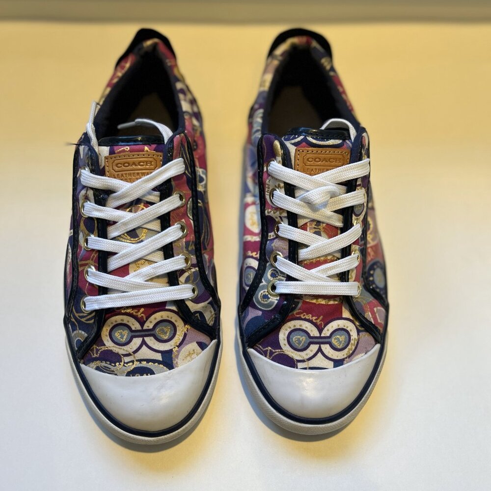 COACH Vintage Floral Sneakers - Women's 8 1/2